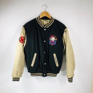 Vintage Disney Mickey Mouse Letterman Jacket